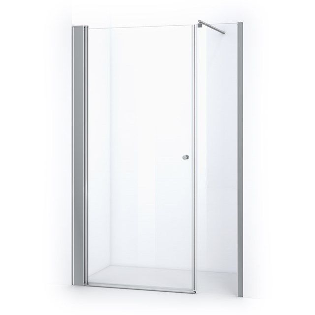 Maxaro Douchewand met Draaideur Zircon Comfort 140cm Chroom