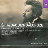Outhere Adalberto Maria Riva - Jaques-Dalcroze: Piano Music, Vol. 4 (CD)