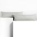 DecoKing Amber-kussenslopen 40 x 200 cm, katoen, rits, zilver, 2 stuks