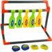 KINDERSAFE Jeu de lancer avec sacs et cible - 53 cm