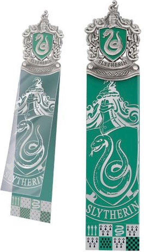 The Noble Collection Harry Potter Boekenlegger Slytherin Groen