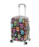 Rockland Vision Hardside Spinner Wiel Bagage, Veelkleurig, Carry-On 20-Inch