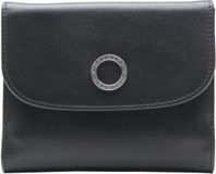Esquire Leren portemonnee Athena Lady Clip Wallet Black zwart