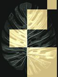 Komar Muurfoto - Monstera Theatre - Grootte: 30 x 40 cm - Poster, Kunstdruk, Decoratie, Woonkamer, Slaapkamer