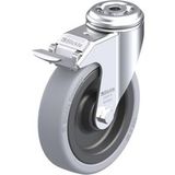 Blickle LKRA-VPA 126K-11-FI Zwenkwiel met rem Wieldiameter: 125 mm Draagvermogen (max.): 120 kg 1 stuk(s)