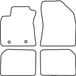 AutoStyle Automatten Toyota Avensis 2011-