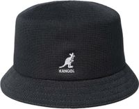Kangol Tropic Bin Bucket Hat Unisex Volwassenen Zwart L