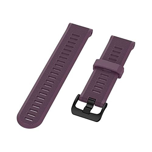 Intercella siliconen bandje paars voor Garmin Forerunner 935/945/Fenix 5/6/7