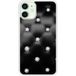 iPhone 12 Mini Strass Bedrukt Siliconen Hoesje