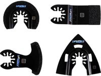 FRITZFURT 3501-2004 Multitool toebehorenset Staal 3Cr13 4-delig 1 set(s)