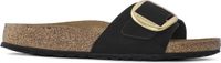 Birkenstock Madrid Big Buckle Slippers - Dames - Zwart - Maat 35