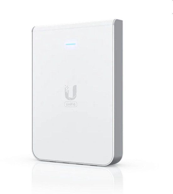 Ubiquiti UniFi U6-IW (In-Wall) WiFi 6 Dual-band Zwart