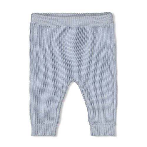 Feetje grof gebreide babybroek The Magic is in You lichtblauw