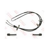 TRW GCH141 Kabelkabel, parkeerrem | Compatibel met: GM KOREA MATIZ