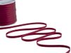 Furlanis - Dubbel satijnen lint, Italiaanse stof - bordeaux, 6 mm x 100 m