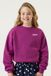 Garcia Meisjes Print Sweater Paars Lange mouw
