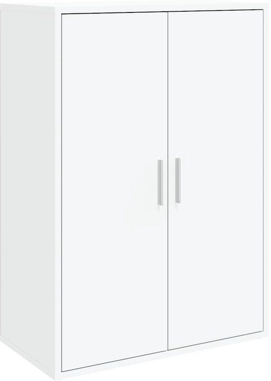 vidaXL Dressoir 60x31x84 cm bewerkt hout wit