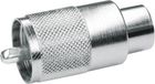 Telegärtner 100024337 UHF-connector Stekker, recht 50 Ω 1 stuk(s)