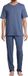 Schiesser Heren pyjama Night & Home blauw korte mouw 100% katoen maat S