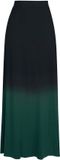 Black Premium by EMP Zwart-groene rok met kleurverloop - Dames - S