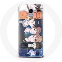 Maniacase Hoesje voor Samsung Galaxy A6 2018 Bangtan Sonyeondan 7 Fates Chakho Met BTS Hosu Haru Hwan Zeha Jooan Cein Dogeon