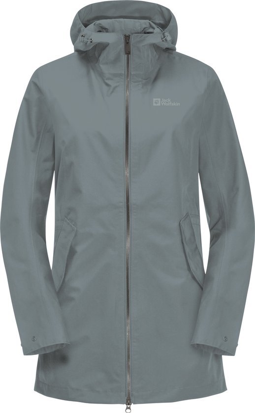 Jack Wolfskin Dames Dakar W Parka, Citadel, S, citadel, S