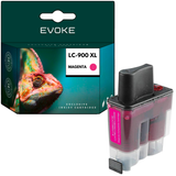 Evoke Magenta Ink Cartridge for Brother LC-900M (15ml, 500 Pages)