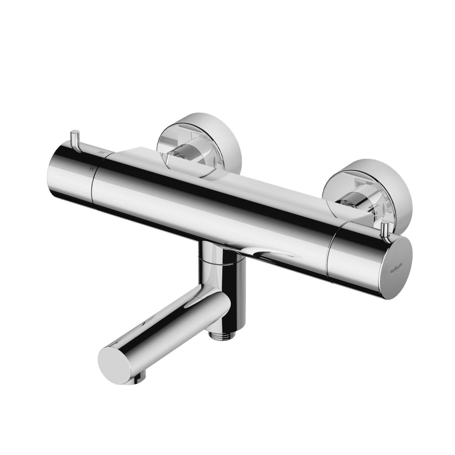 hotbath B020BB Douche- en badkraan Messing