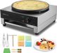 VEVOR Elektrische Crêpes Maker Commerciële Crêpemachine 3000W Enkele Kop 40cm