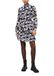 s.Oliver QS Jurk indigo / pastelroze / zwart / wit