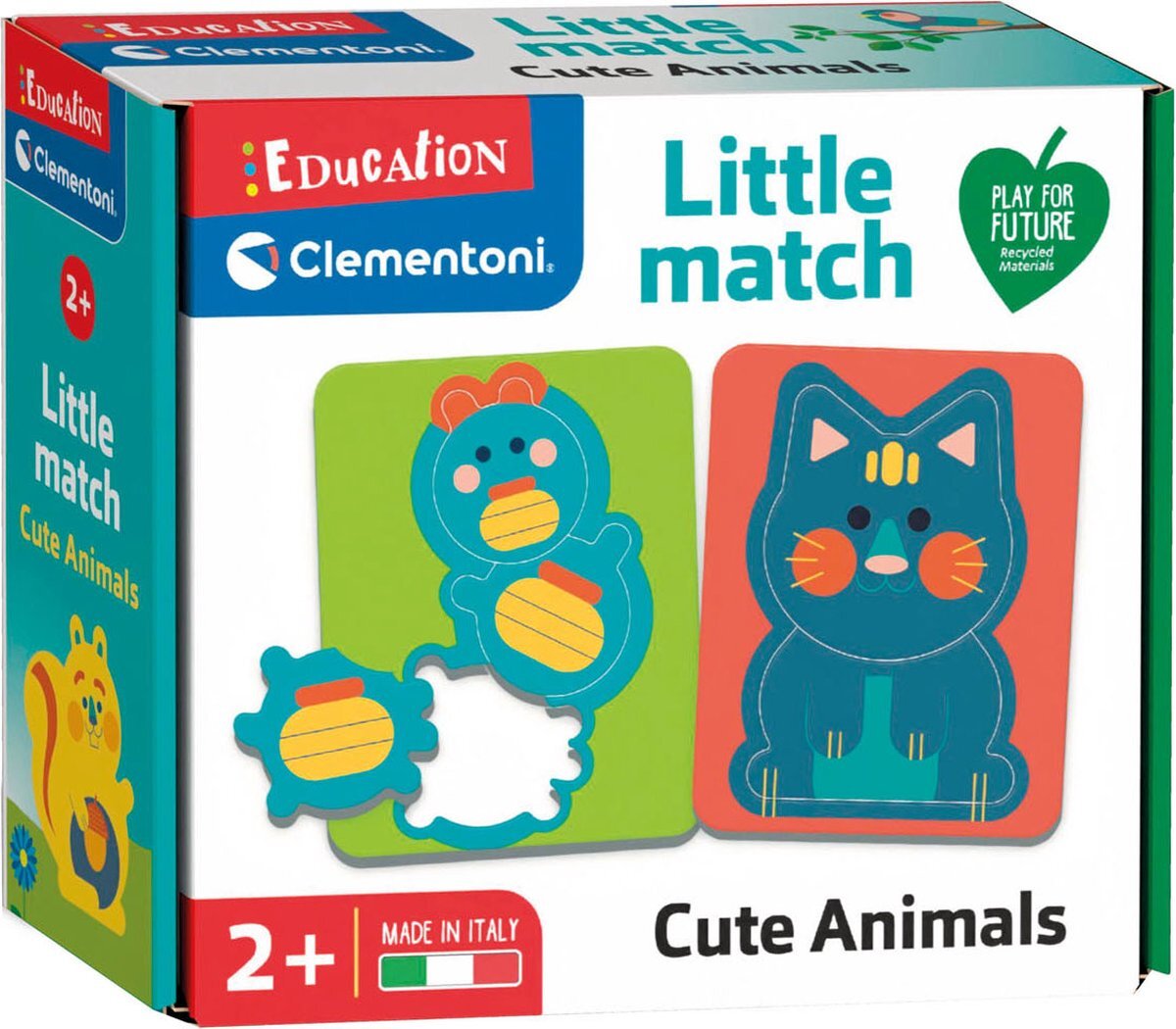 Clementoni education - little match dieren