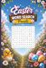 Easter Word Search Puzzle: 55 Puzzles Word Search about Easter and More | 6x9 inches, 110 pages | Gift for Easter, Chocolate & Christian Lover