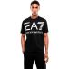 EA7 Emporio Armani shirt fonctionnel noir / blanc