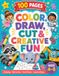 Color, Draw, Cut & Creative Fun: step-by-step drawing lessons, dot-to-dot puzzles, and cut-and-paste activities
