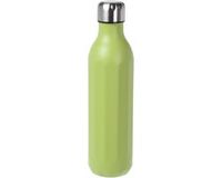 Excellent Houseware RVS thermosfles / isoleerfles voor onderweg 500 ml appeltjesgroen