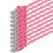 1aTTack.de 5m CAT.6 CAT6 Ethernet-LAN-kabel 1000 Mbit/s, 10x - magenta