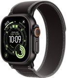 Apple Trail Loop Band voor de Apple Watch | 44/45/46/49 mm - Maat M/L - Charcoal Black / Black Titanium