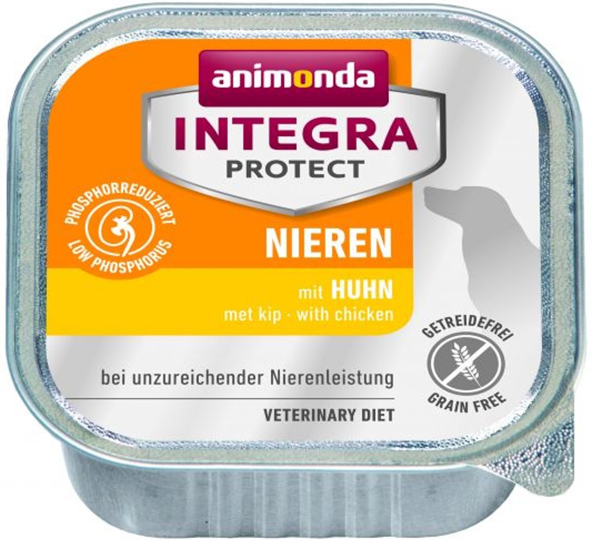 Integral dog nieren chicken hondenvoer 150 gr