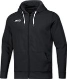 Jako - Hooded Jacket Base Junior - Jas met kap Base - 128 - Zwart