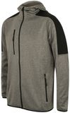 Finden + Hales Adults Active Softshell Jacket FH622 - DARK GREY MARL/BLACK - XS