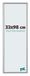 Your Decoration - Cadre puzzle 33x98 cm - Argent brillant
