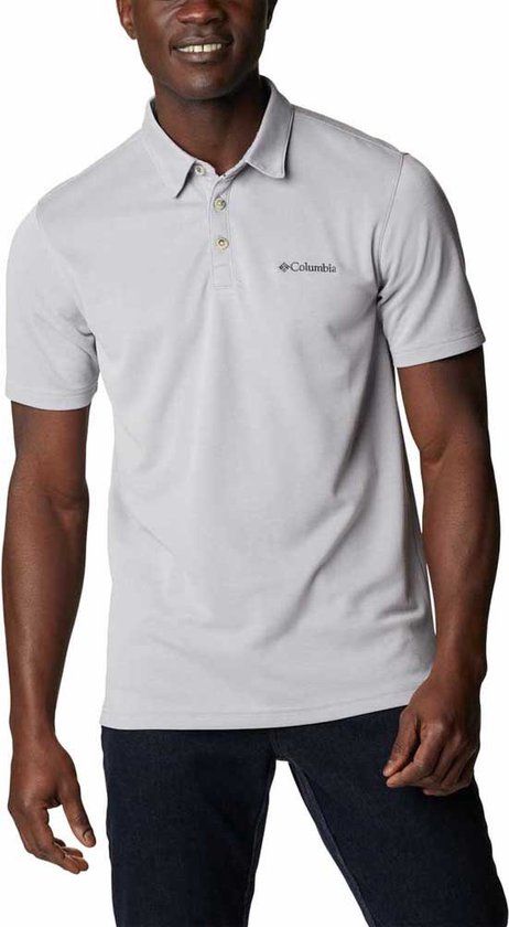 Columbia Nelson Point Polo Shirt Men's - Columbia Grey - XS