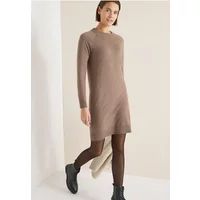 CECIL Zachte gebreide jurk urban taupe melange XL