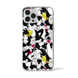 ERT GROUP mobiel telefoonhoesje voor Apple iPhone 12 Pro Max, Looney Tunes Sylvester & Tweety 004