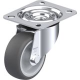 Blickle LE-PATH 80G Zwenkwiel Wieldiameter: 80 mm Draagvermogen (max.): 150 kg 1 stuk(s)