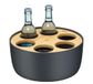alfi CIRCLE Flessenkoeler voor 6 flessen tot 0,50l, bamboe