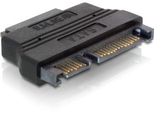 DeLOCK SATA 22-pin / Slim SATA Adapter - Zwart