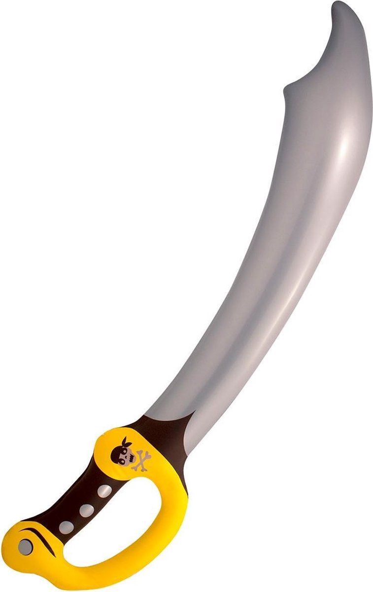 Folat Opblaas Piraten Zwaard - 73 cm - Grijs