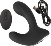 Rebel - RC Butt Plug 3 functies Zwart Silicone