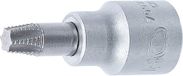BGS Schroefuitdraaier-bit-inzet Aandrijving Binnenvierkant 10 mm (3/8") voor defect T-profiel (voor Torx) T40